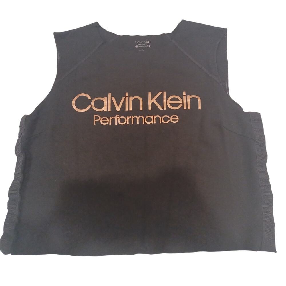Comfortable Calvin Klein Performance tank top Women Black Size Medium